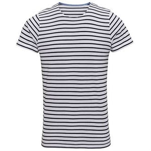 T-shirt marinière à manches courtes