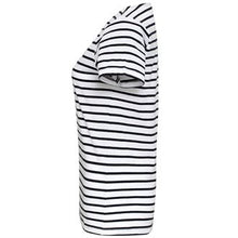 Charger l&#39;image dans la galerie, T-shirt marinière femme à manches courtes