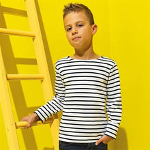 Charger l&#39;image dans la galerie, T-shirt marinière enfant à manches longues