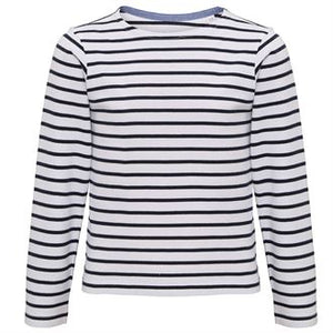 T-shirt marinière enfant à manches longues