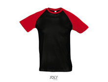 Charger l&#39;image dans la galerie, T-shirt Raglan Sol&#39;s Funky