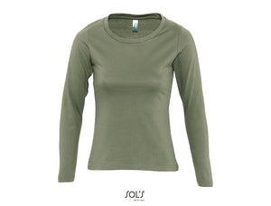 T-shirt manches longues femme Sol's Majestic