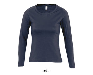 T-shirt manches longues femme Sol's Majestic
