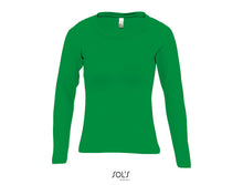 Charger l&#39;image dans la galerie, T-shirt manches longues femme Sol&#39;s Majestic