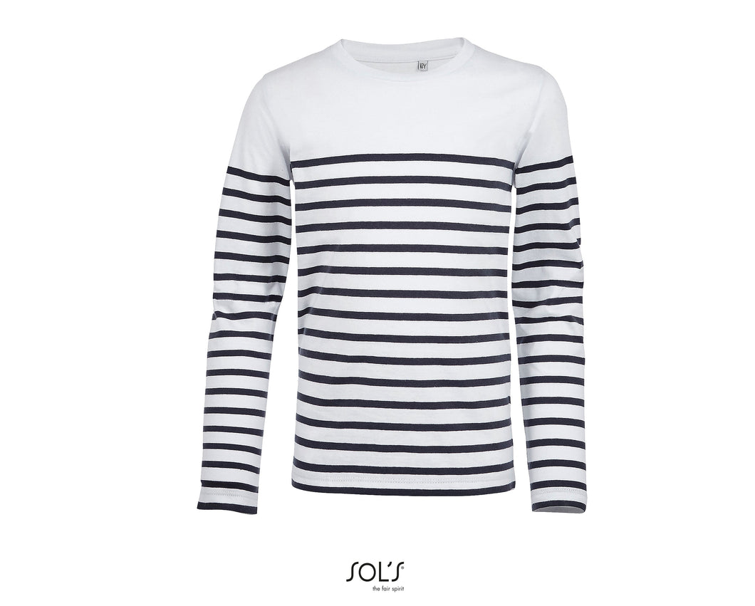 T-shirt marinière enfant Sol's Matelot LSL Kids