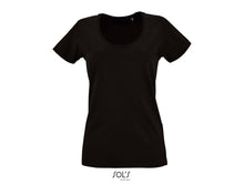Charger l&#39;image dans la galerie, T-shirt femme col rond décolleté Sol&#39;s Metropolitan