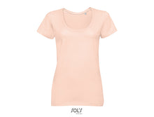 Charger l&#39;image dans la galerie, T-shirt femme col rond décolleté Sol&#39;s Metropolitan