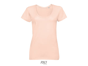 T-shirt femme col rond décolleté Sol's Metropolitan