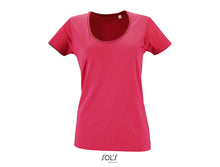 Charger l&#39;image dans la galerie, T-shirt femme col rond décolleté Sol&#39;s Metropolitan