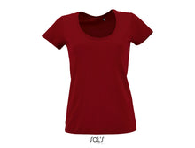 Charger l&#39;image dans la galerie, T-shirt femme col rond décolleté Sol&#39;s Metropolitan