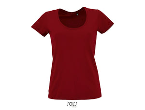 T-shirt femme col rond décolleté Sol's Metropolitan