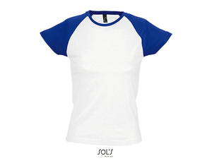 T-shirt femme raglan Sol's Milky