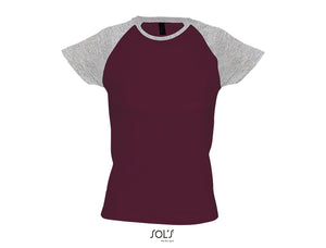 T-shirt femme raglan Sol's Milky