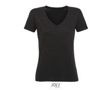 Charger l&#39;image dans la galerie, T-shirt femme fluide col V Sol&#39;s Motion