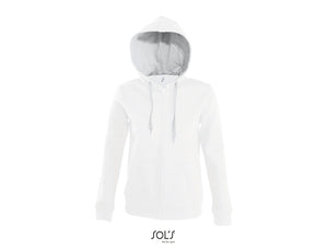 Veste femme bicolore à capuche doublée contrastée Sol's Soul Women