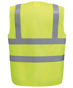 Gilet sans manches anti-statique antidéflagrant haute visibilité (HVW100ASFR)